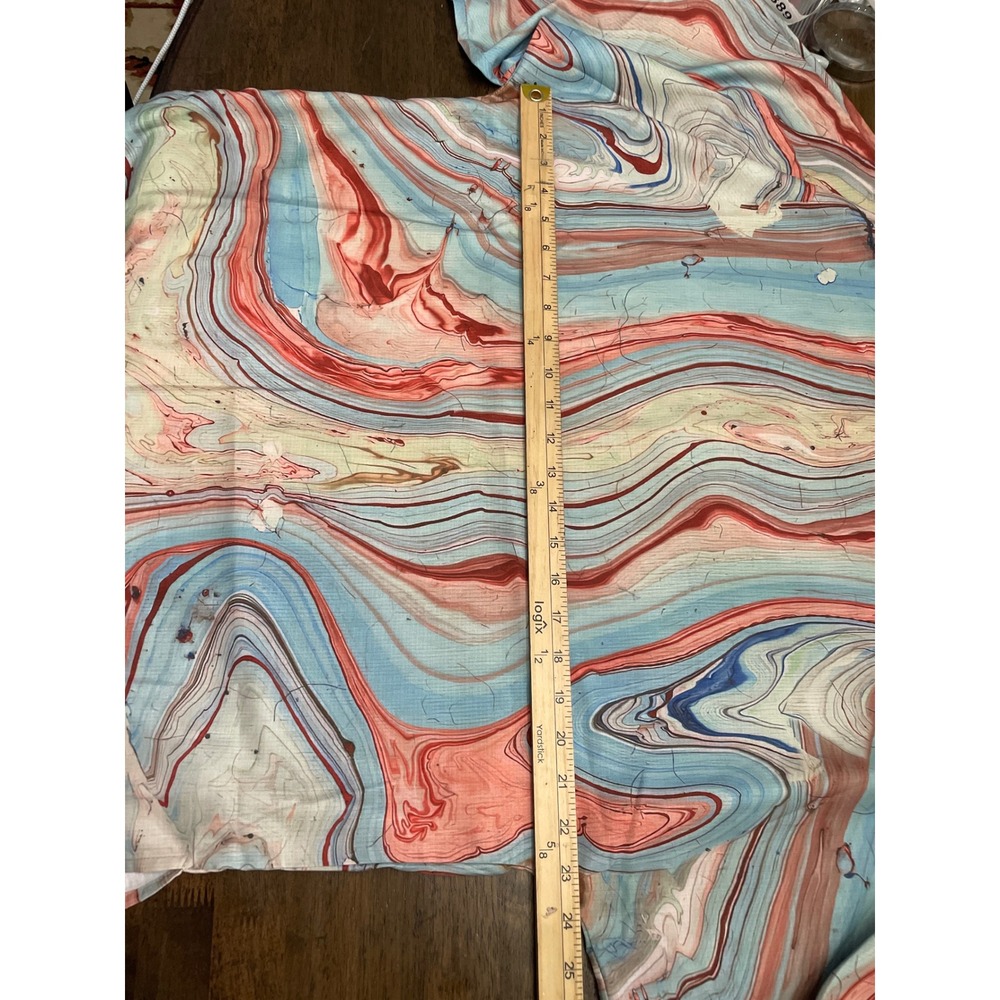 MISSLOOK Womens Abstract Marble Print Blouse Avant Lightweight Top - Picture 5 of 7